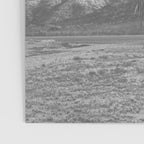 West Texas Black and White Landscape x Glass Mountains Poster Gallery Image 3