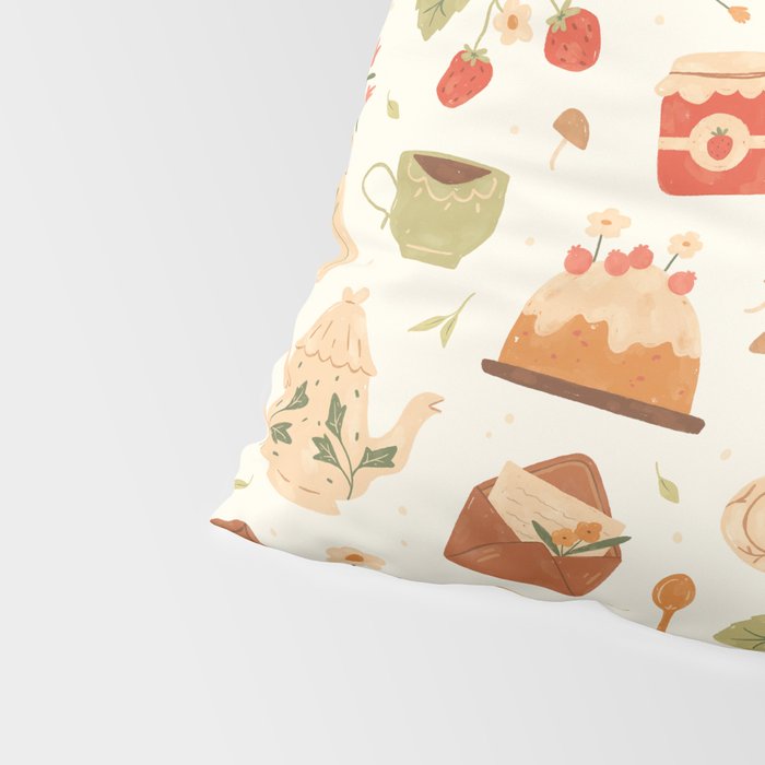 The Tea Party Pillow Sham Gallery Image 4