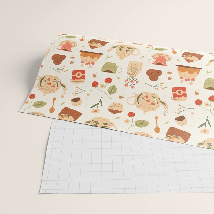 The Tea Party Wrapping Paper Gallery Image 2