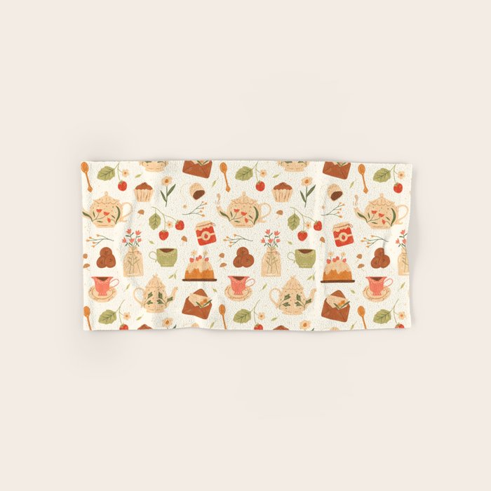 The Tea Party Bath Towel Gallery Image 1