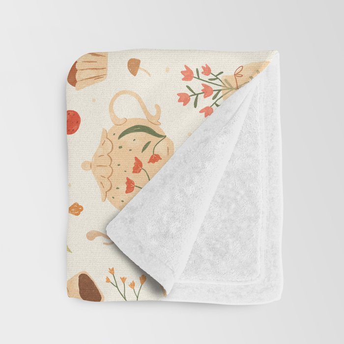 The Tea Party Throw Blanket Gallery Image 3