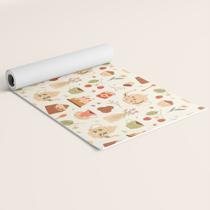The Tea Party Yoga Mat Gallery Image 2