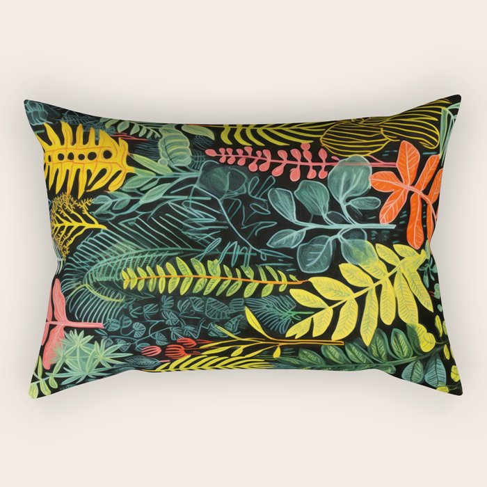 Rock Bottom Garden  Rectangular Pillow Gallery Image 1