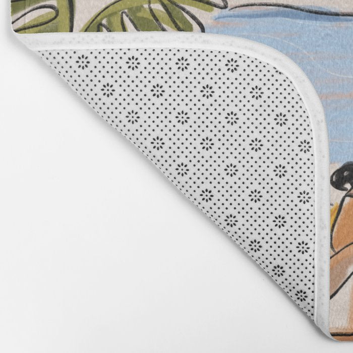 Amalfi Coast Italy (color) Bath Mat Gallery Image 2