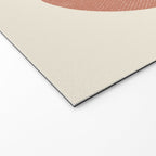 Half Circle 3 - Orange Terra Welcome Mat Gallery Image 2