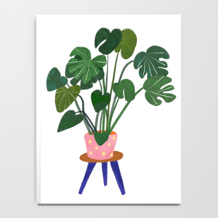 Marble Monstera Notebook Gallery Image 4