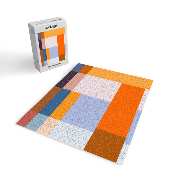 Seasonal Colour Block 2 Jigsaw Puzzle Gallery Image 2