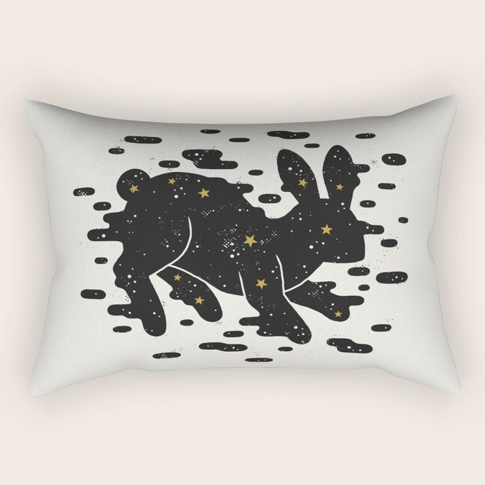 Lepus Consetellation Rectangular Pillow Gallery Image 2