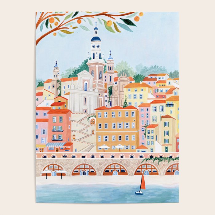 Menton, France Poster Gallery Image 4