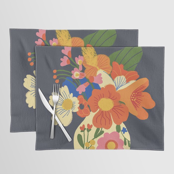 Nasturtium Placemat Gallery Image 1