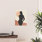 Minimal Abstract Art Nude Woman Poster Gallery Image 2