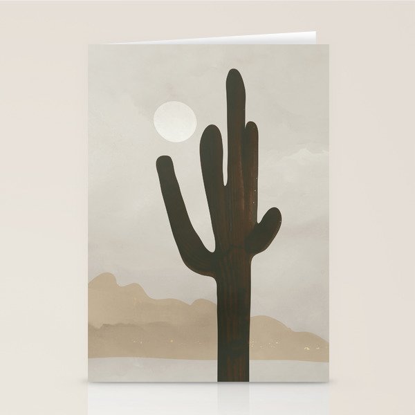 Desert Cactus Stationery Card Gallery Image 2