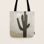 Desert Cactus Tote Bag Gallery Image 1
