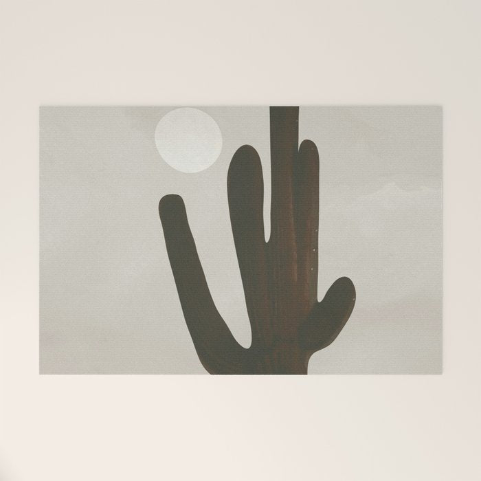 Desert Cactus Welcome Mat Gallery Image 1