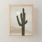 Desert Cactus Mini Art Print Gallery Image 1