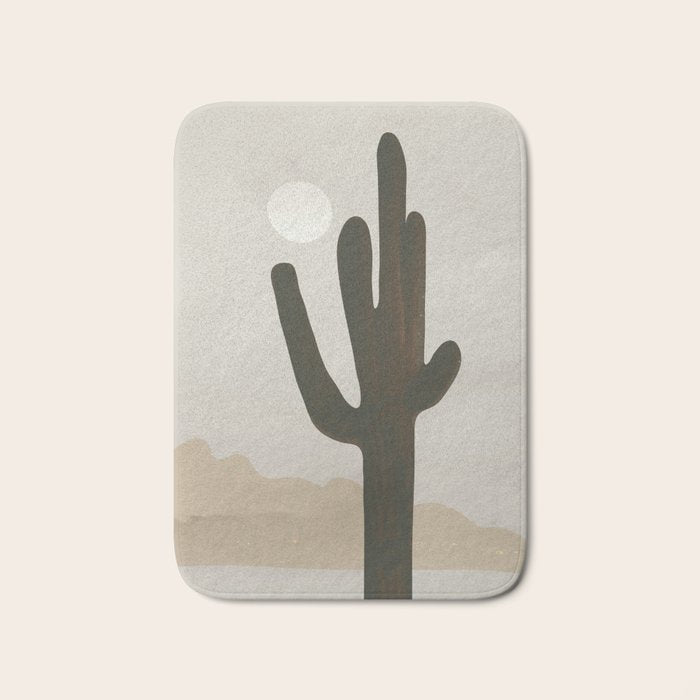 Desert Cactus Bath Mat Gallery Image 1