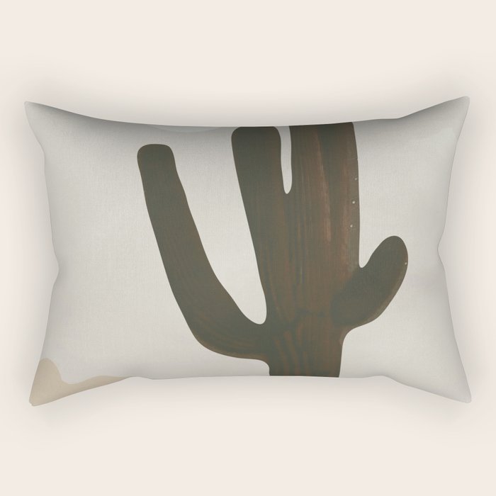 Desert Cactus Rectangular Pillow Gallery Image 2