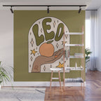 Leo Grapefruit Wall Mural Gallery Image 1