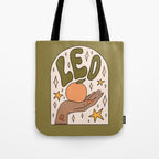 Leo Grapefruit Tote Bag Gallery Image 1