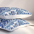 Indigo blues Pillow Sham Gallery Image 3