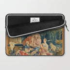 Antique 18th Century Italian Garden Tapestry Francois Boucher Laptop Sleeve Gallery Image 2