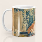 Antique 18th Century Italian Garden Tapestry Francois Boucher Coffee Mug Gallery Image 3