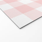 Baby Pink Buffalo Check Welcome Mat Gallery Image 2
