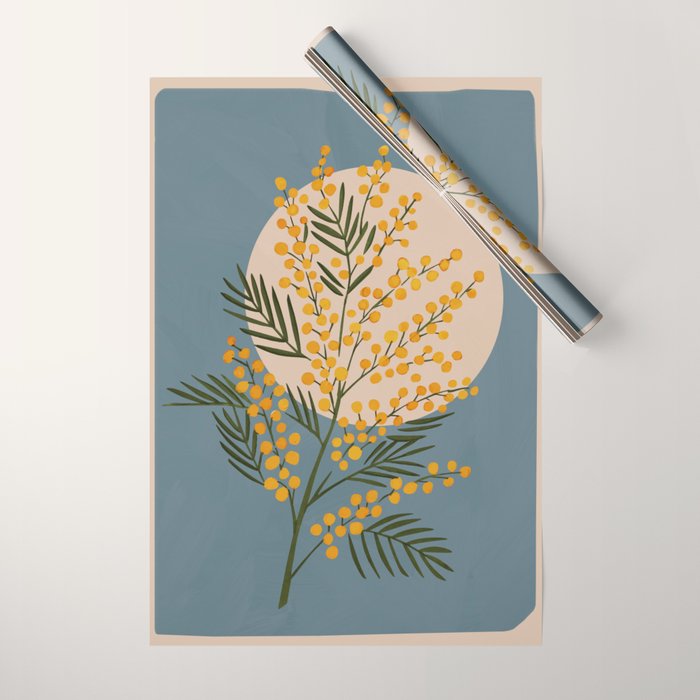 The Mimosa 3 Wrapping Paper Gallery Image 1
