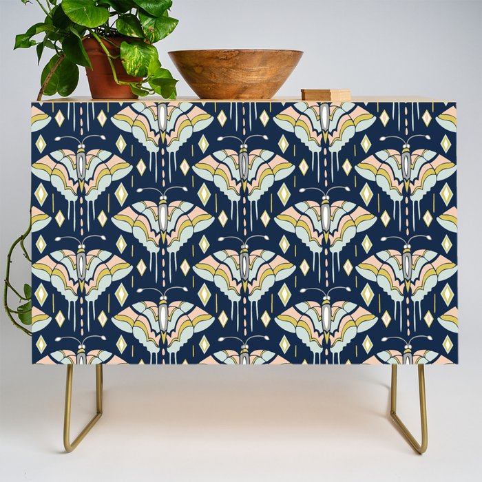 La Maison des Papillons - Midnight Credenza Gallery Image 1