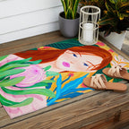 Botanical Lady Outdoor Rug Gallery Image 2