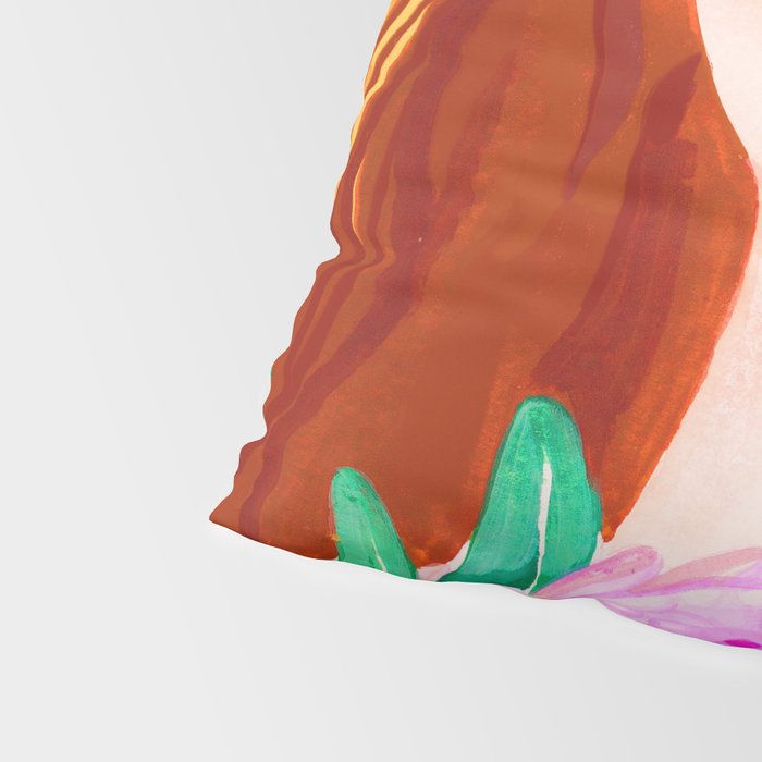 Botanical Lady Pillow Sham Gallery Image 4