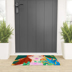 Botanical Lady Welcome Mat Gallery Image 3