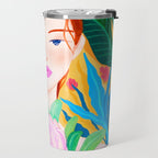 Botanical Lady Travel Mug Gallery Image 2