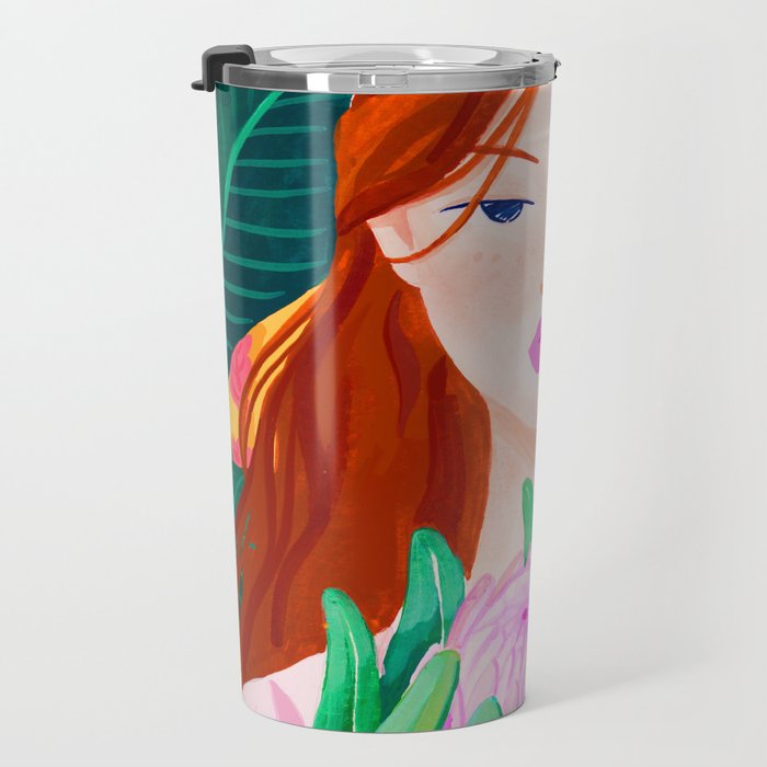 Botanical Lady Travel Mug Gallery Image 3