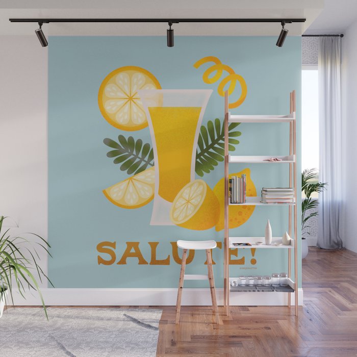 Limocello - Amalfi Coast Cocktails Wall Mural Gallery Image 1