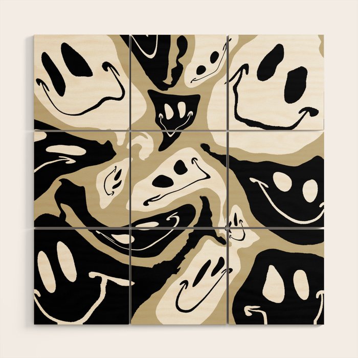 Liquid Smiles Wood Wall Art Gallery Image 1