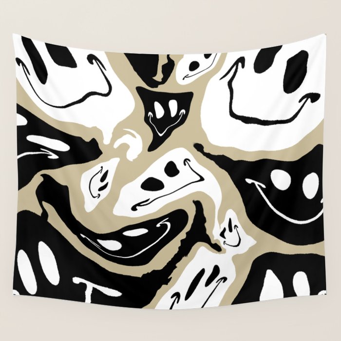 Liquid Smiles Wall Tapestry Gallery Image 4