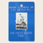 Cowboys Cry Too Cutting Board Gallery Image 1