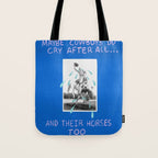 Cowboys Cry Too Tote Bag Gallery Image 1