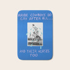 Cowboys Cry Too Bath Mat Gallery Image 1