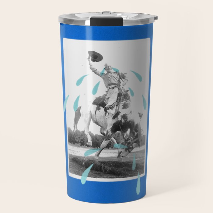Cowboys Cry Too Travel Mug Gallery Image 1