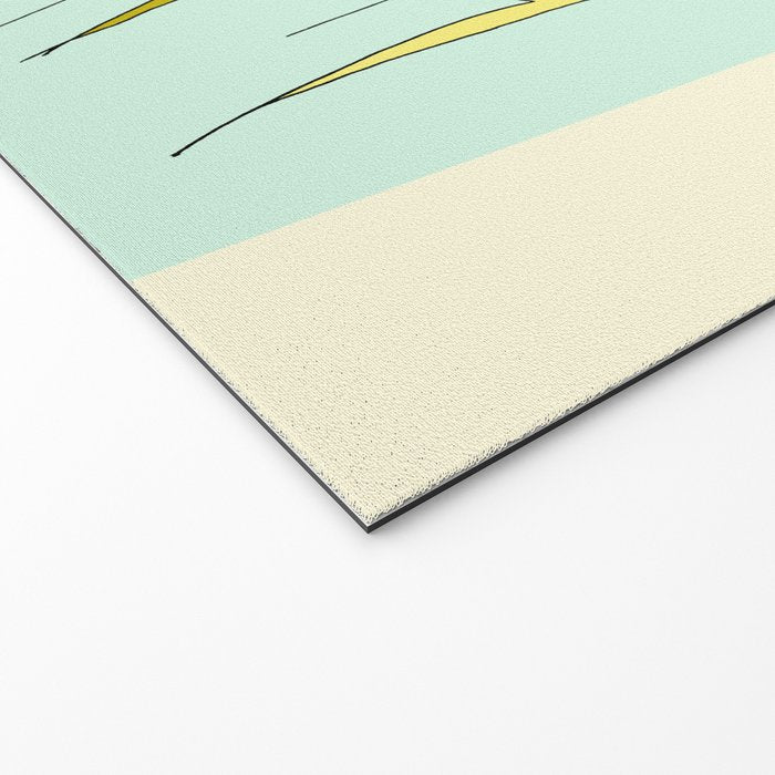 gerry lopez pipeline 70s daydreams // retro surf art by surfy birdy Welcome Mat Gallery Image 2