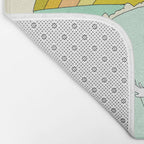 gerry lopez pipeline 70s daydreams // retro surf art by surfy birdy Bath Mat Gallery Image 2