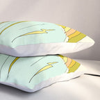gerry lopez pipeline 70s daydreams // retro surf art by surfy birdy Pillow Sham Gallery Image 3