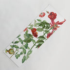 Rousing Red Botanical Yoga Mat Gallery Image 1