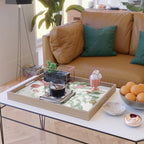 Rousing Red Botanical Serving Tray Gallery Image 2