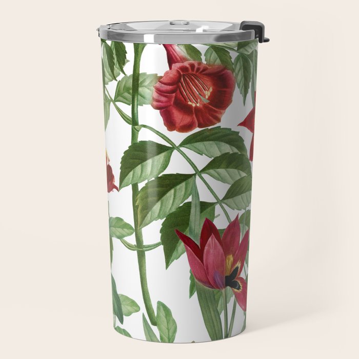 Rousing Red Botanical Travel Mug Gallery Image 2
