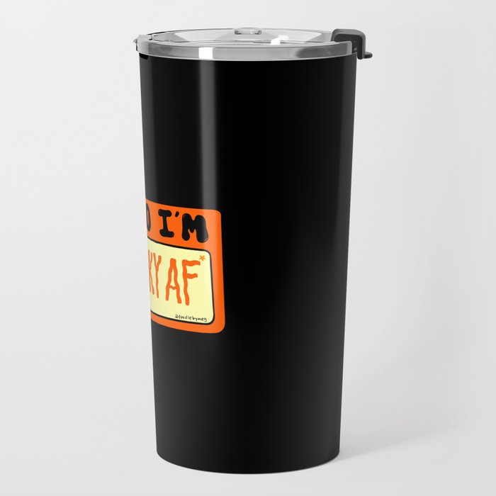Spooky AF Travel Mug Gallery Image 2