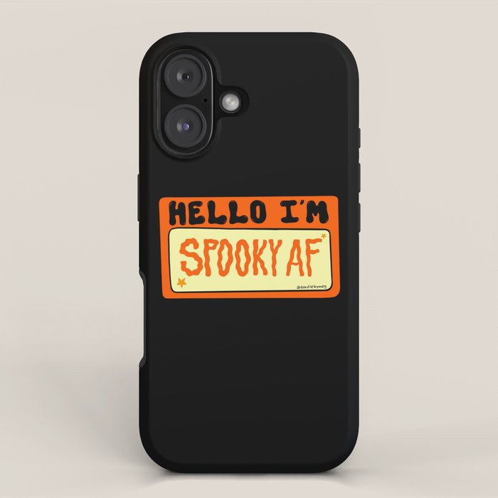 Spooky AF iPhone Case Gallery Image 1