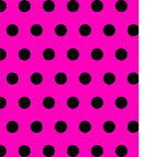 Hot Pink and Black Polka Dots Coffee Mug Gallery Image 2